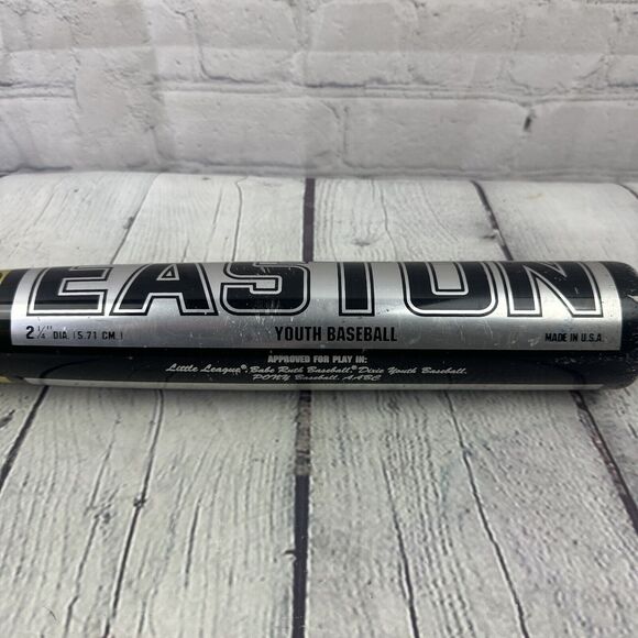 Bat Easton X Treme LK19 30 in 23 oz Alloy Youth Baseball Bat Black and Silver - Picture 7 of 12